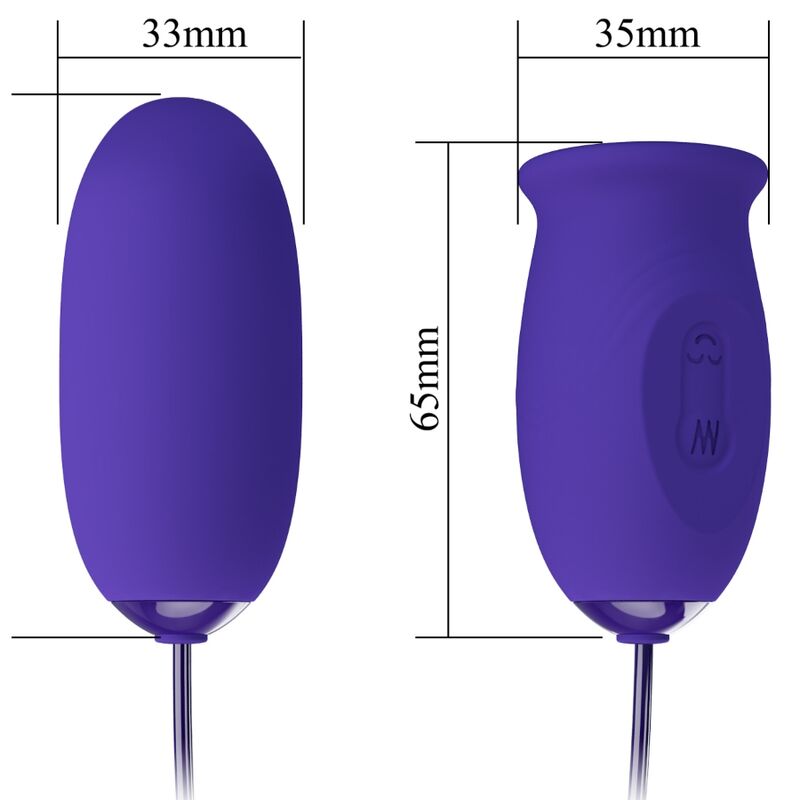 Pretty Love - Daisy Youth Estimulador Vibrador Recargable Violeta