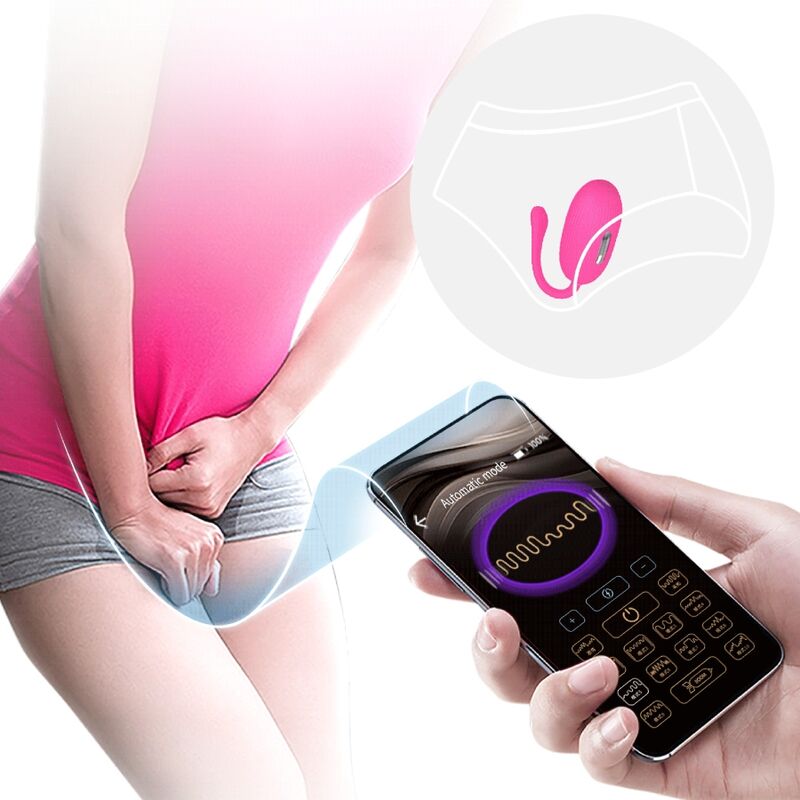Pretty Love - Doreen Huevo Vibrador Recargable Magenta