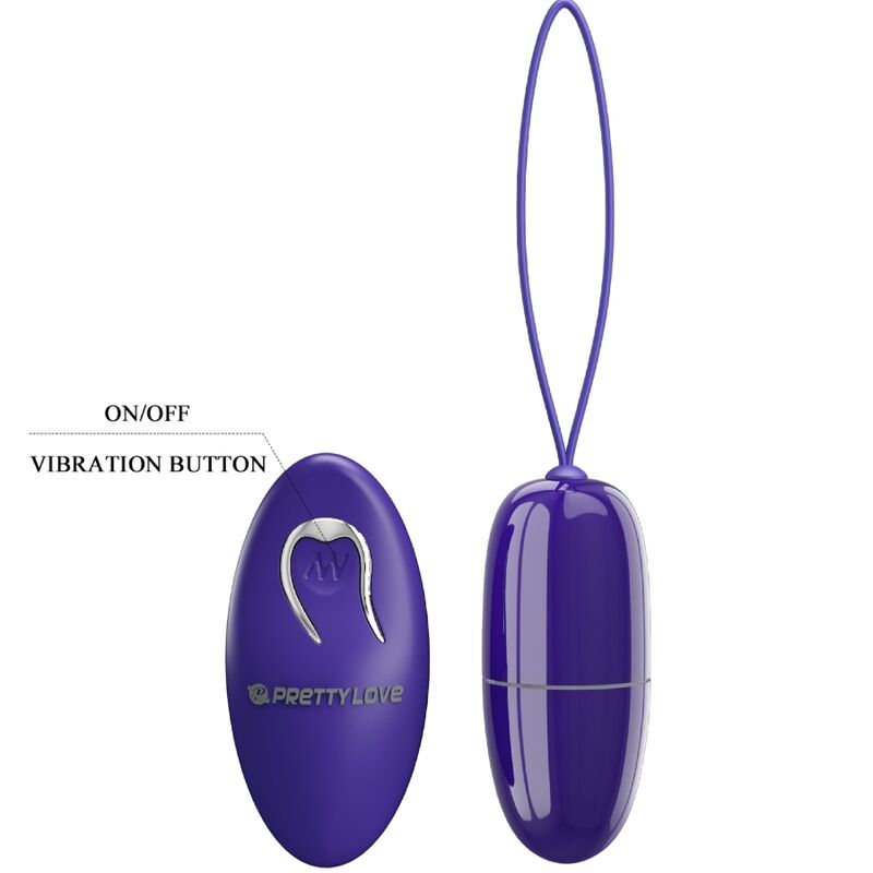 Huevo Vibrador Pretty Love  Selkie Youth Mini  Control Remoto Violeta
