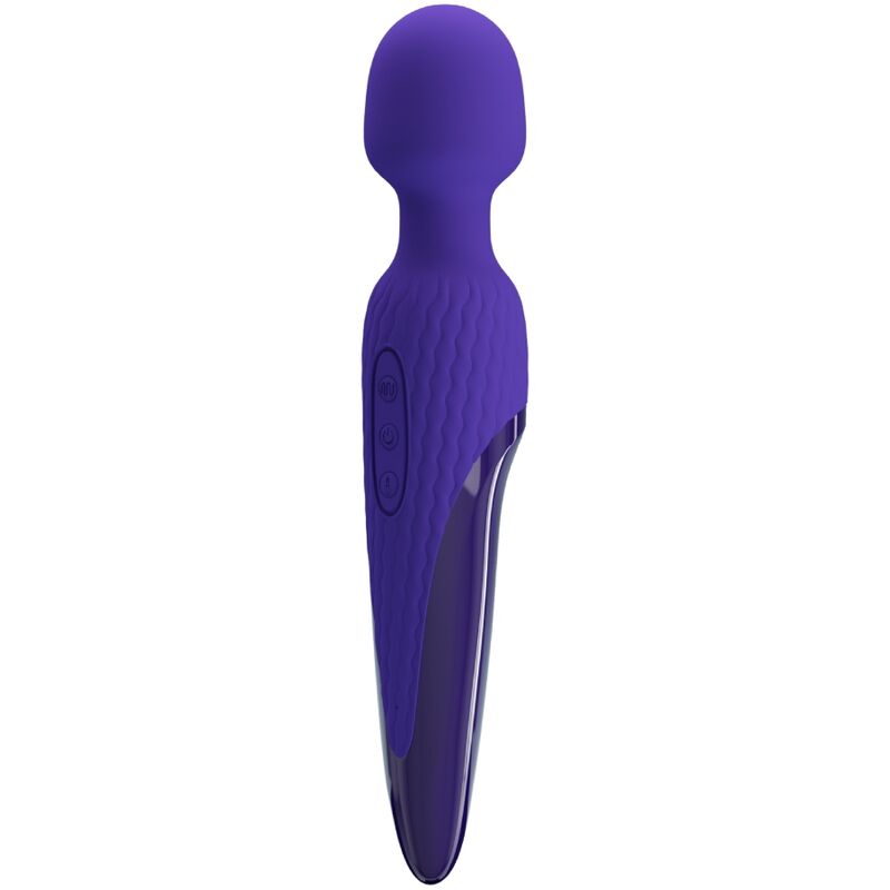 Pretty Love  Antony Youth Vibrador Wand Efecto Calor Violeta