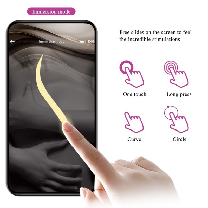 Huevo Vibrador Nymph  Con App Movil