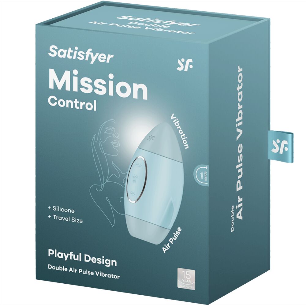Succionador Y Vibrador  Mission Control  Azul