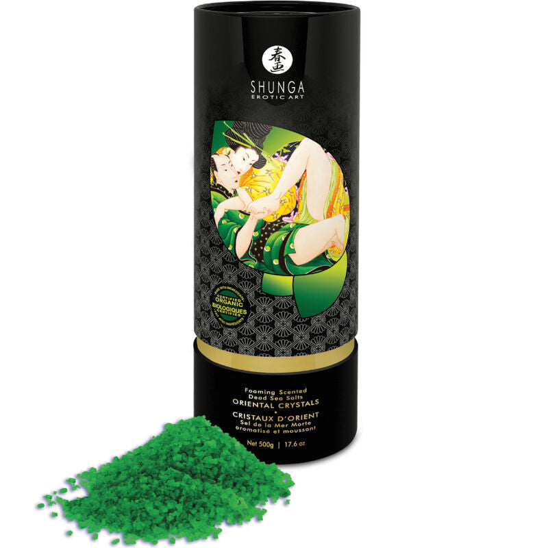 Shunga Oriental Crystals Bath Salts - Lotus Flower 500 Gr