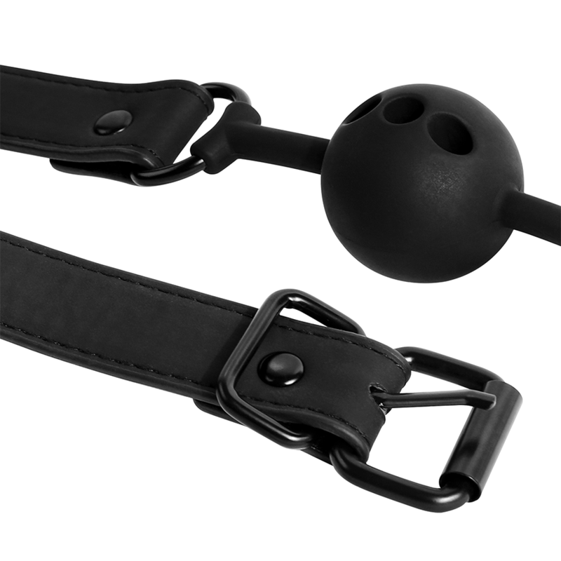Fetish Submissive Bondage - Mordaza De Bola De Silicona Transpirable