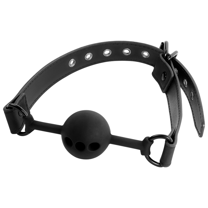 Fetish Submissive Bondage - Mordaza De Bola De Silicona Transpirable