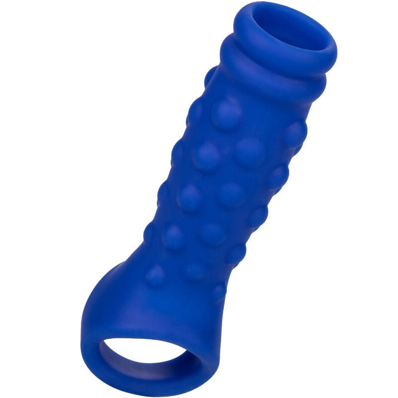 Calexotics - Admiral Beaded Funda Pene Silicona Líquida Azul