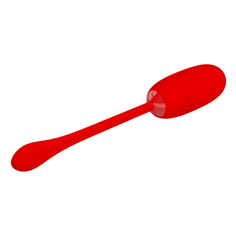 Pretty Love - Julius Huevo Vibrador Impermeble & Recargable Rojo