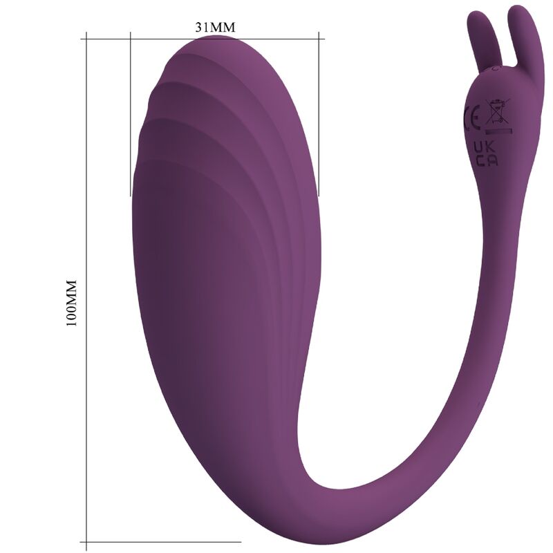 Pretty Love - Catalina Vibrador App Control Remoto Lila