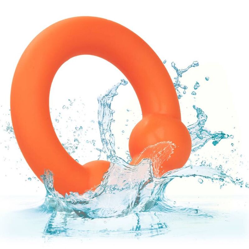 Calexotics - Alpha Anillo Doble Bola Naranja