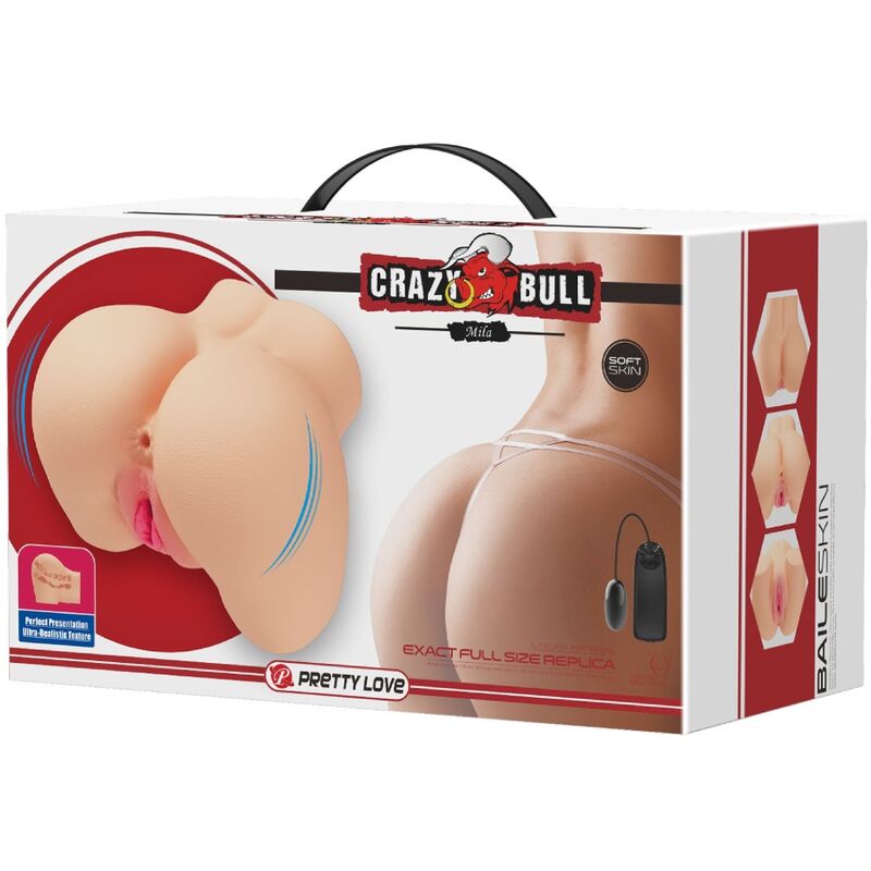 Crazy Bull - Vagina Y Ano Realisticos Vibrador Mila