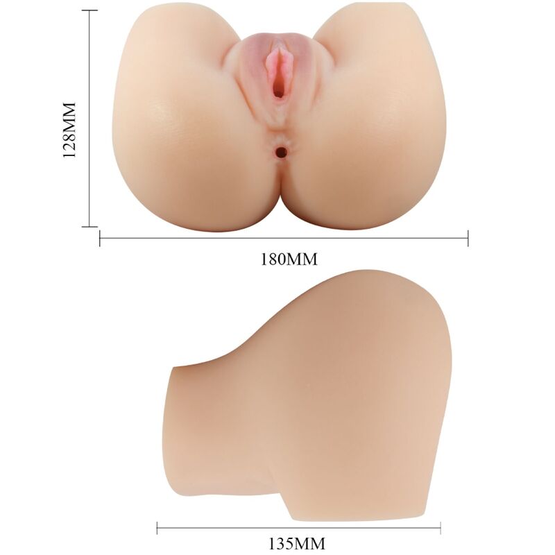 Crazy Bull - Vagina Y Ano Realisticos Vibrador Mila