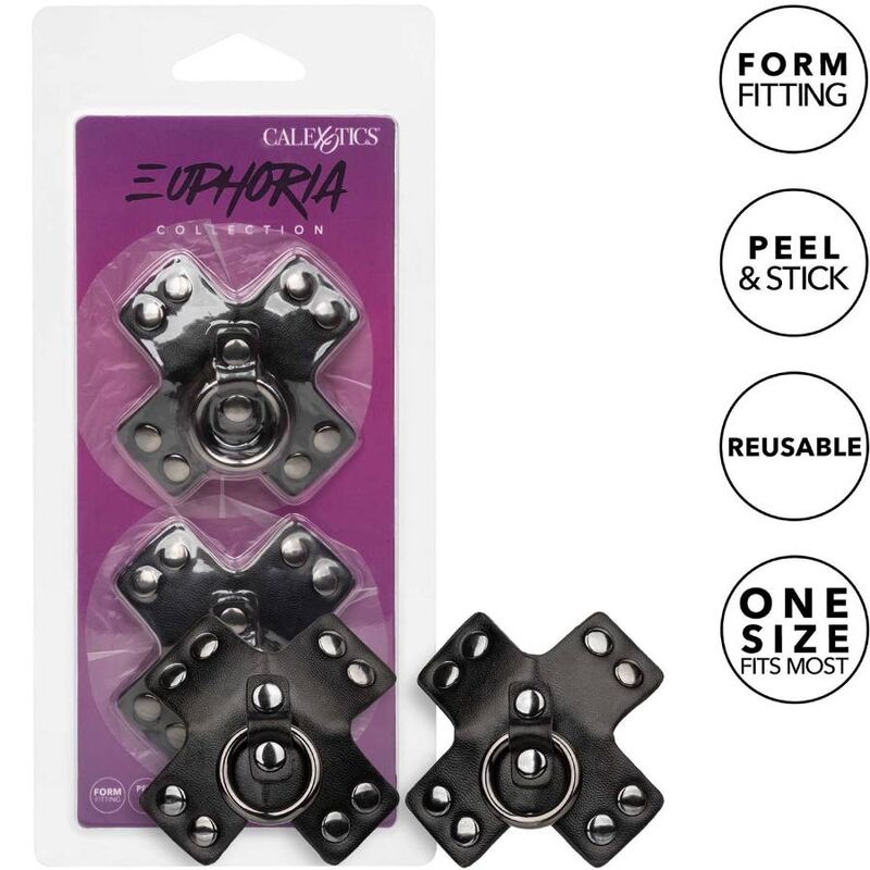 California Exotics - Euphoria Pezoneras Junta Tórica Negro