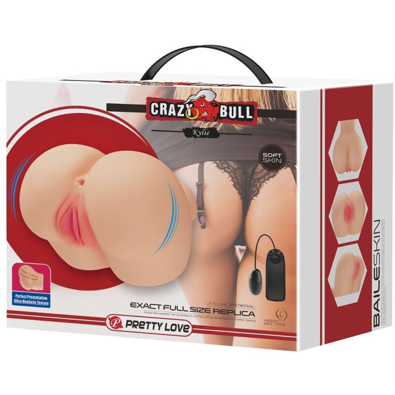 Crazy Bull - Vagina Y Ano Realisticos Vibrador Kylie