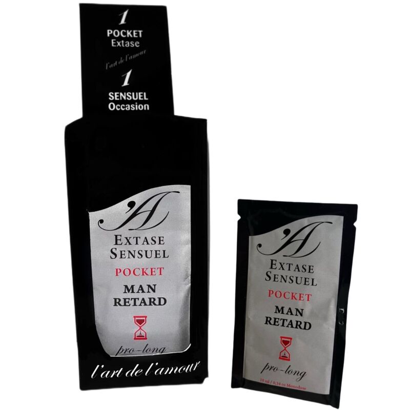 Extase Sensual - Pocket Retardante Masculino 10 Ml