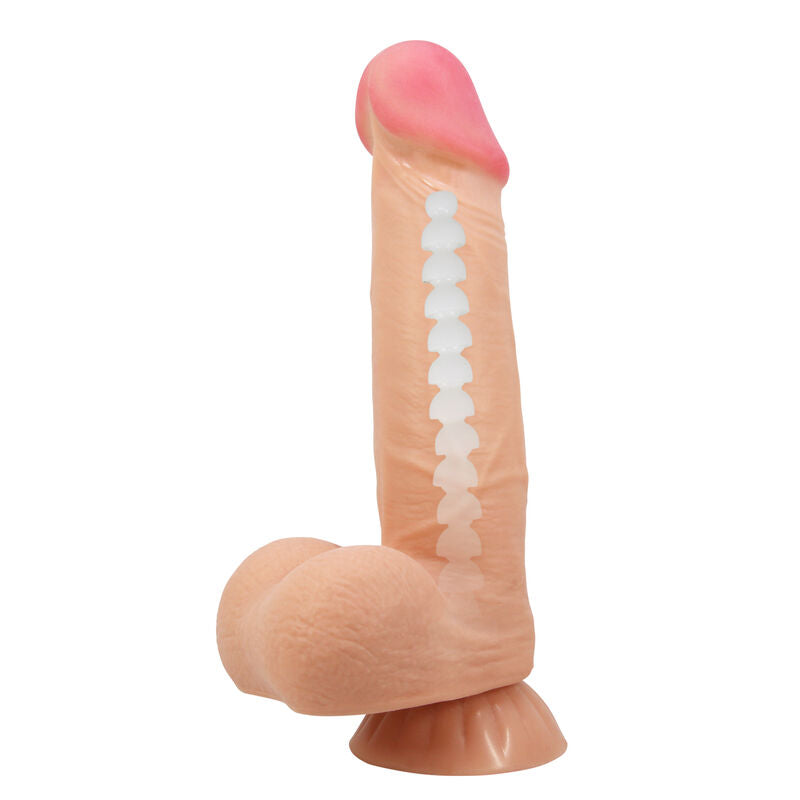 Pretty Love - Sliding Skin Series Dildo Realístico Con Ventosa Piel Deslizante 21.8 Cm