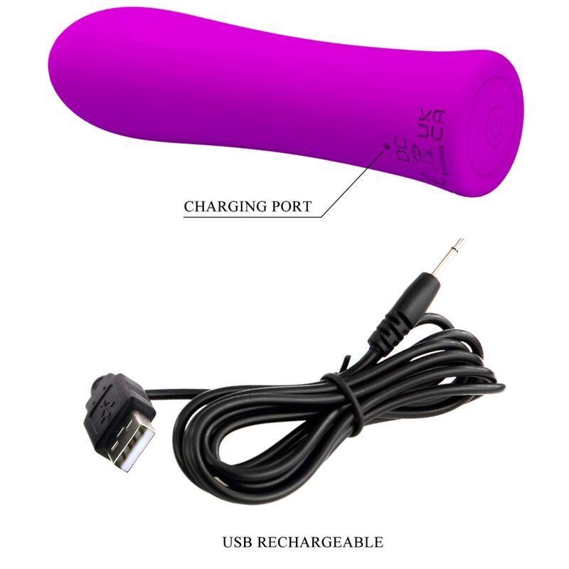 Pretty Love  Alfreda Vibrador Super Power Violeta