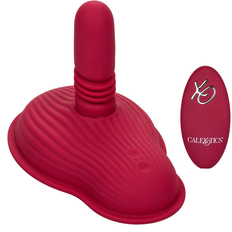 Calexotics - Rider Masajeador Doble Motor Control Remoto Rojo