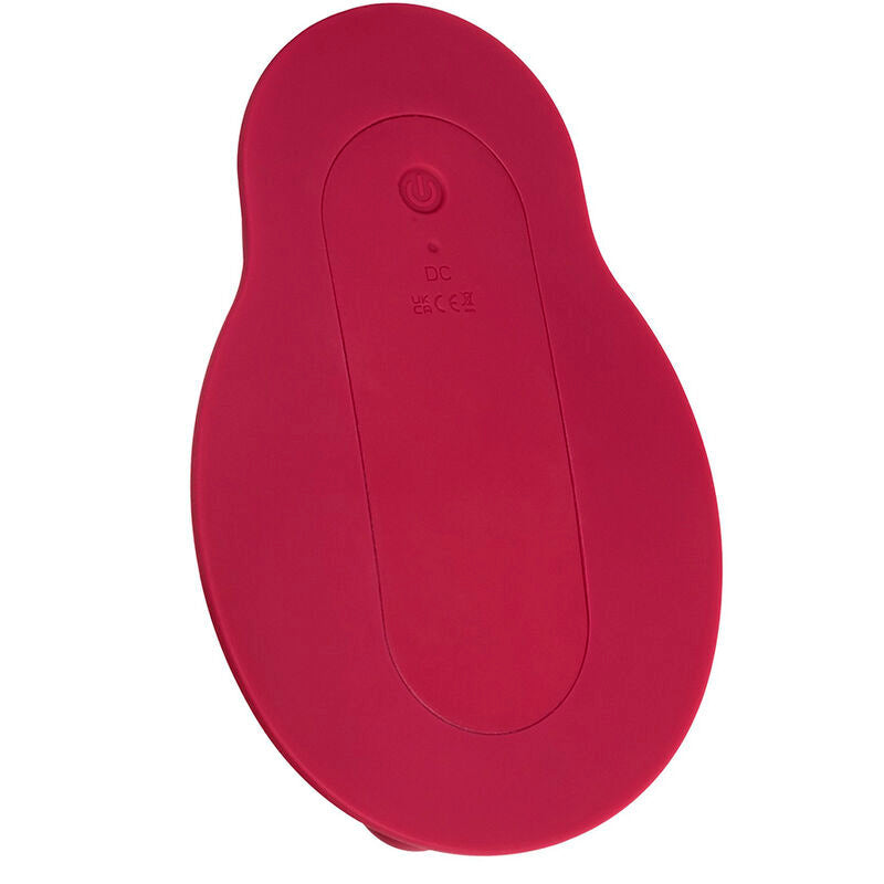 Calexotics - Rider Masajeador Doble Motor Control Remoto Rojo