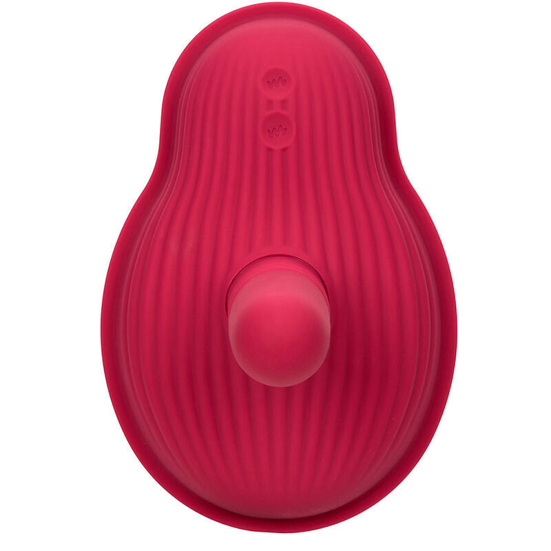 Calexotics - Rider Masajeador Doble Motor Control Remoto Rojo
