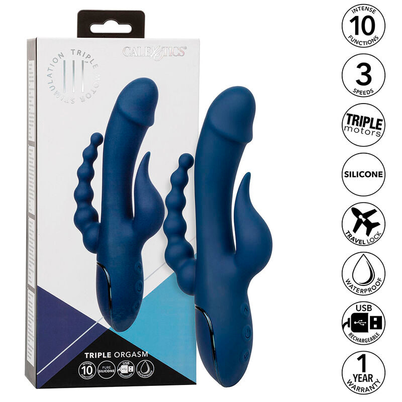 Triple Orgasme Vibrador Silicona