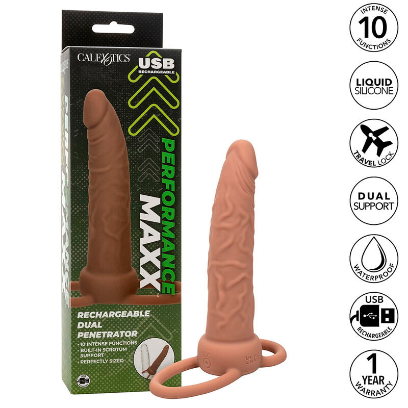 Penetrador Doble Recargable - Marron