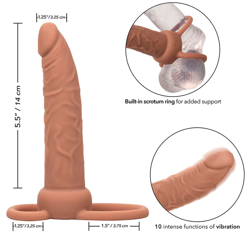 Penetrador Doble Recargable - Marron