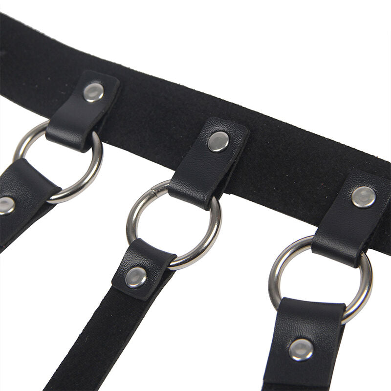 Subblime - Arnés De Pecho Cadenas Anilla Grande Talla Única