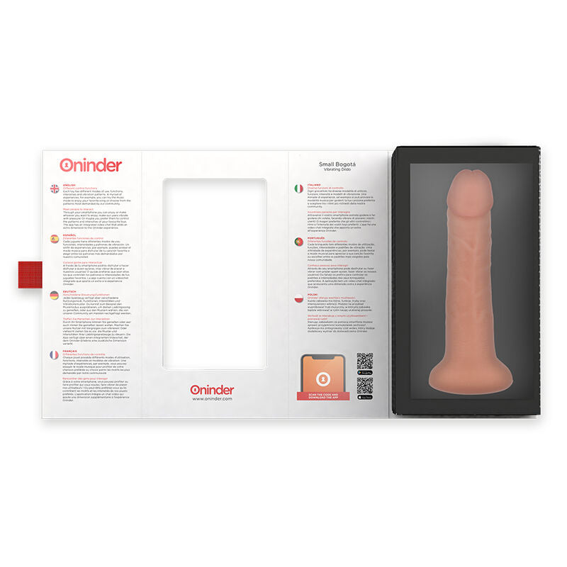 Oninder - Small Bogotá Cyber Realismo Vibracion 17.5 Cm -O- 4 Cm - App Gratuita