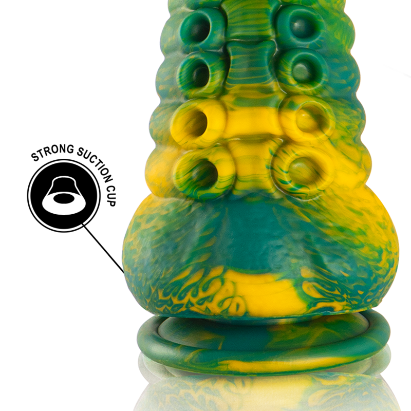 Epic - Cetus Dildo Tentáculo Verde Tamaño Pequeño