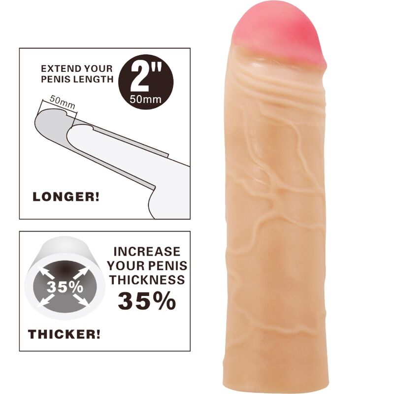 Pretty Love - Chane Funda De Pene Extensora Natural