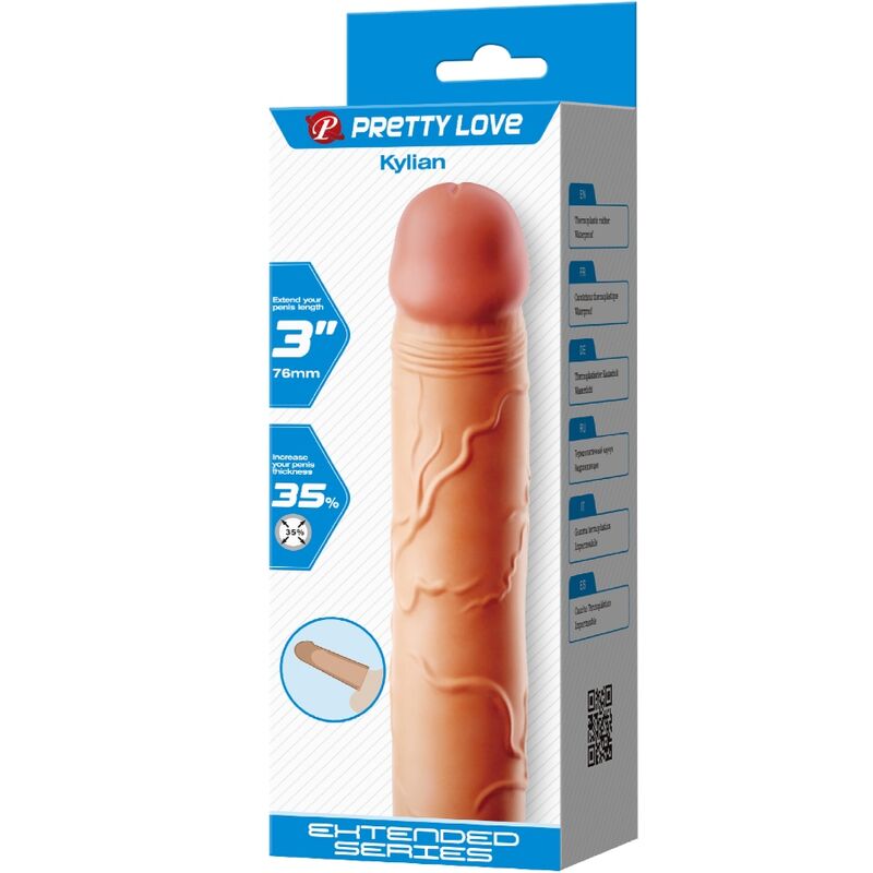 Pretty Love - Kylian Funda De Pene Extensora Natural