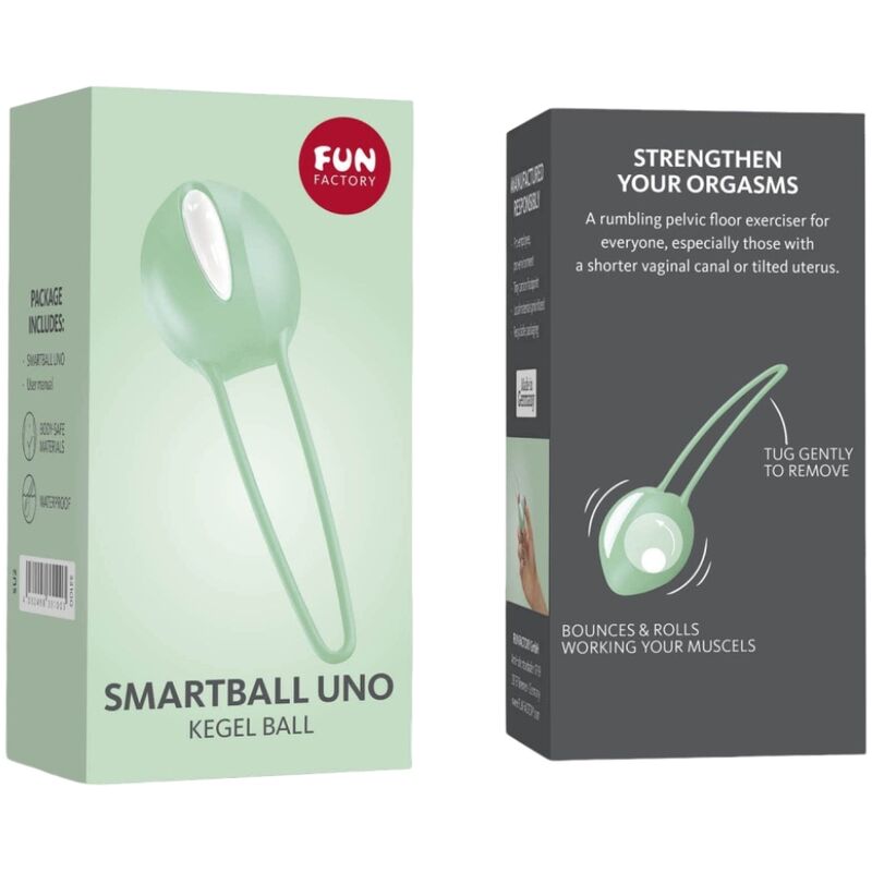 Fun Factory - Smartball Uno Bola Pelvica Blanco / Verde Pistacho