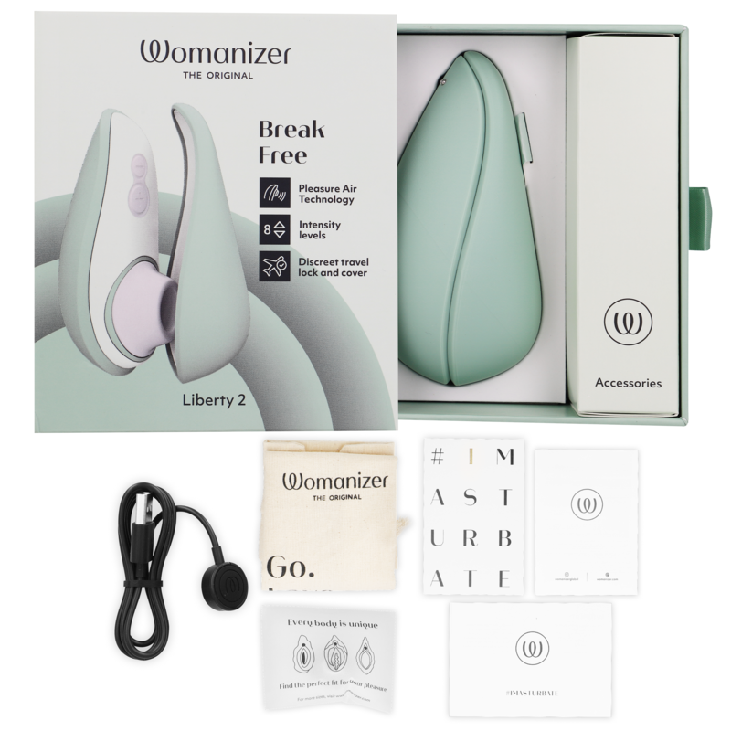 Womanizer Liberty 2 Estimulador & Succionador Clitoris Verde Claro