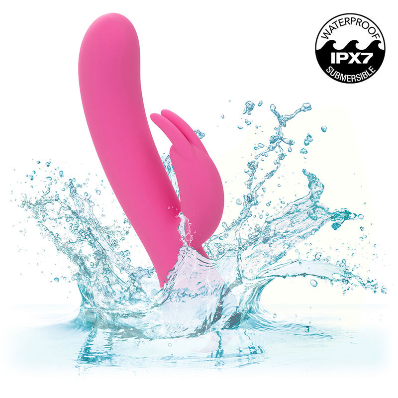 Calexotics - First Time Vibrador Rabbit Recargable Rosa