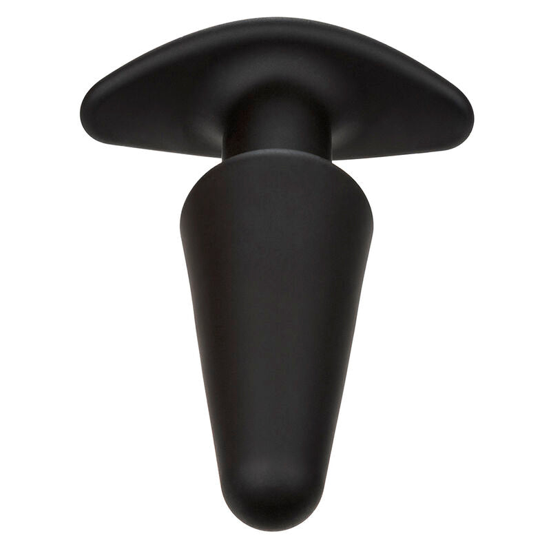 Calexotics - Rock Bottom Plug Anal Cónico 10 Vibraciones Silicona Negro