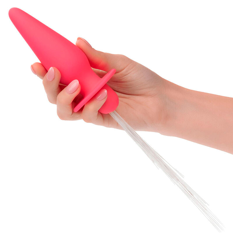 Calexotics - Southern Lights Light Up Plug Anal Con Luces 10 Vibraciones Silicona Rosa