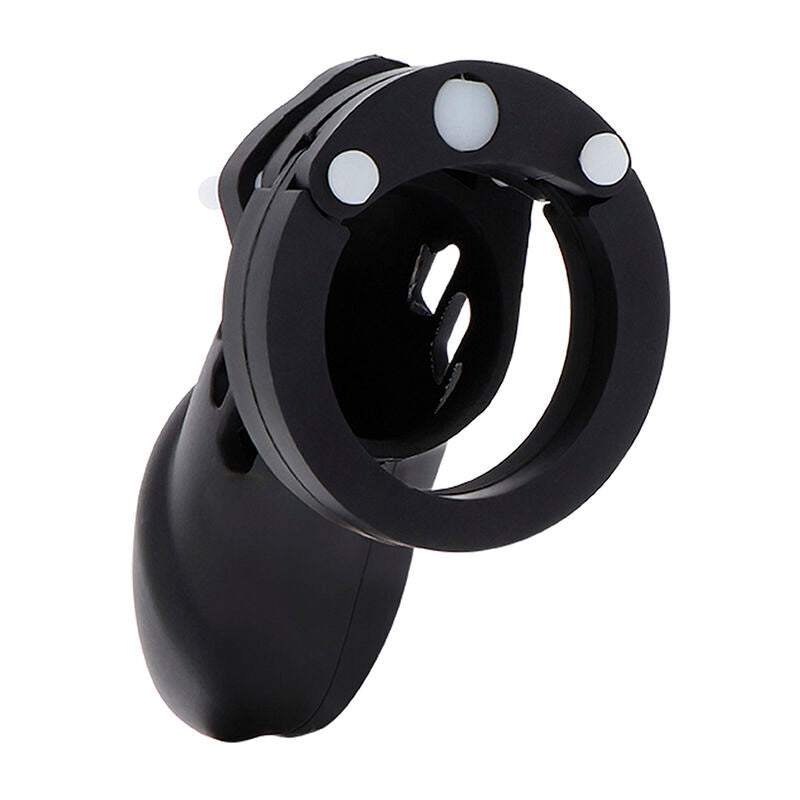 Hidden Desire - Extreme Jaula De Castidad Silicona Talla L Negro