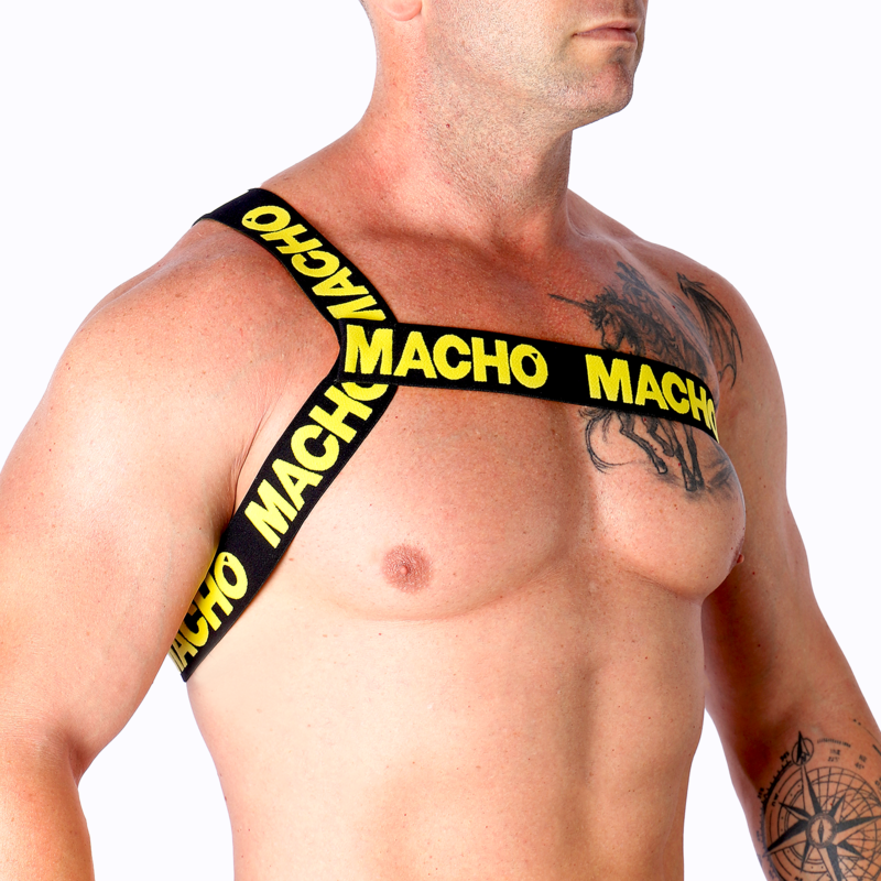 Macho - Arnes Romano Amarillo S/M