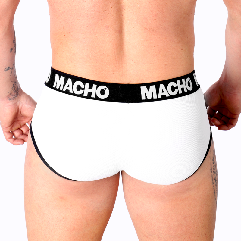 Macho - Ms30bl Slip Blanco Xl