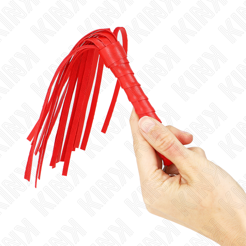 Kink - Látigo Simple Mini Rojo 28 Cm