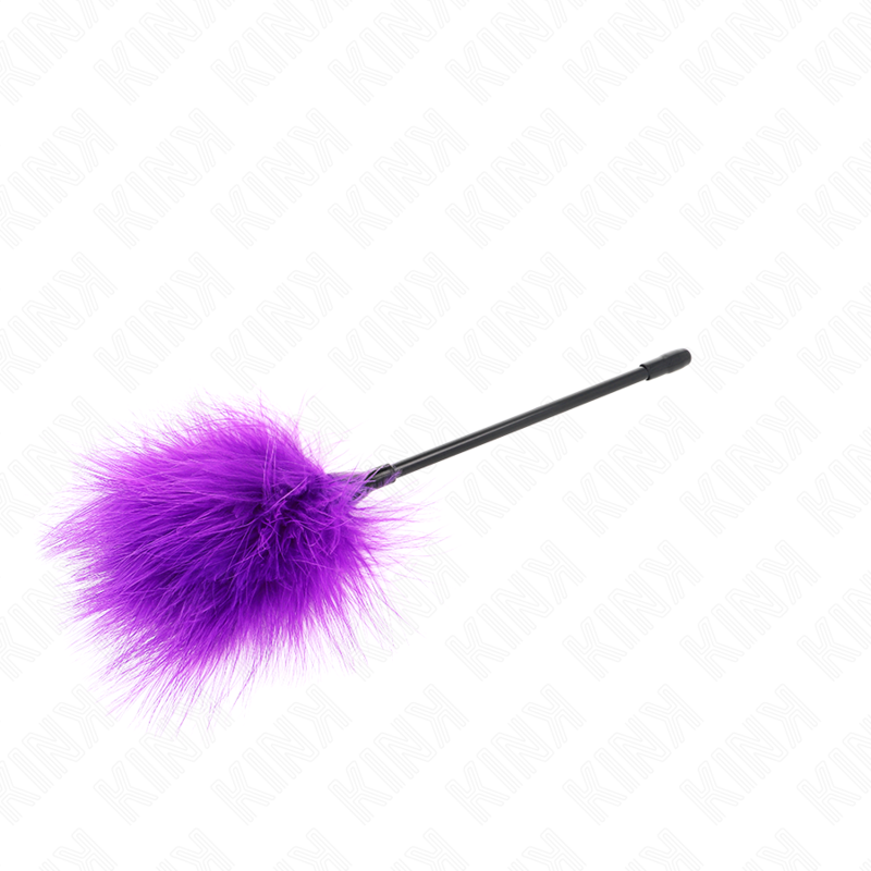 Kink - Plumas Para Cosquillas Morado Usado Para El Kit Bondage 27 Cm
