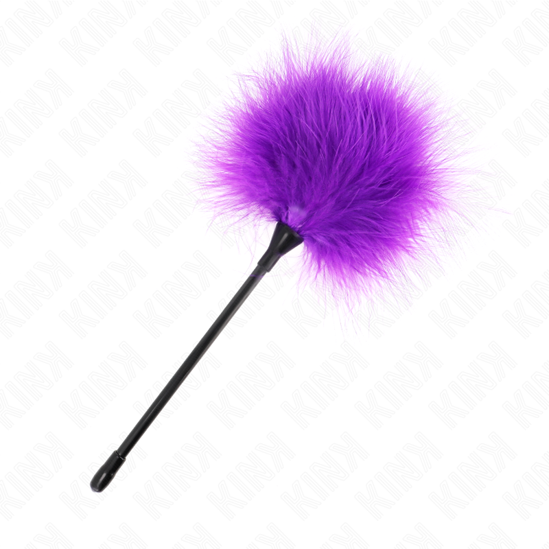 Kink - Plumas Para Cosquillas Morado Usado Para El Kit Bondage 27 Cm