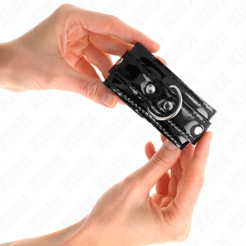 Kink - Muñequeras De Neopreno Brillante Ajustable 17-24 Cm X 4.5 Cm