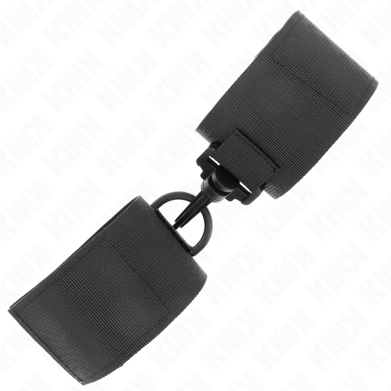 Kink - Muñequeras Nylon Negro
