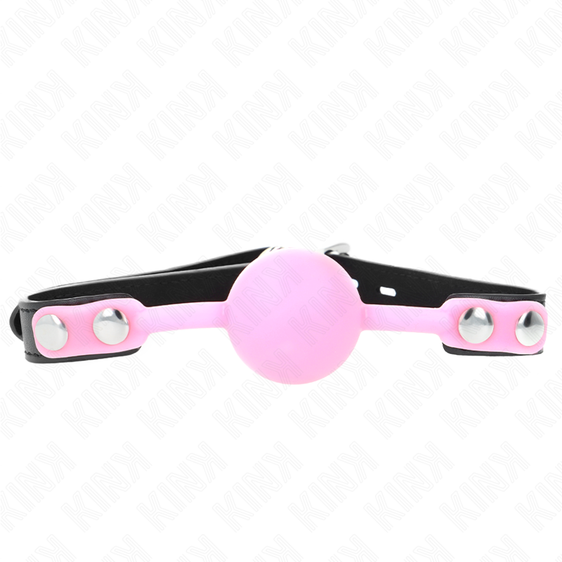 Kink - Mordaza De Bola 4 Cm De Silicona Luminosa 60 X 2 Cm