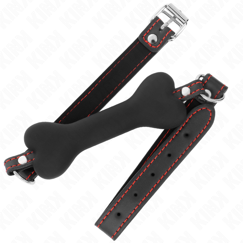 Kink - Mordaza De Hueso 12 Cm Negro 63 X 2 Cm
