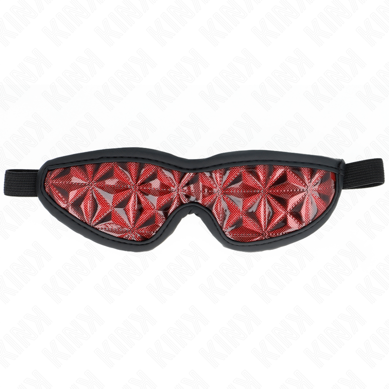 Kink - Venda Con Patrón De Diamantes Rojo 20.5 X 6 Cm