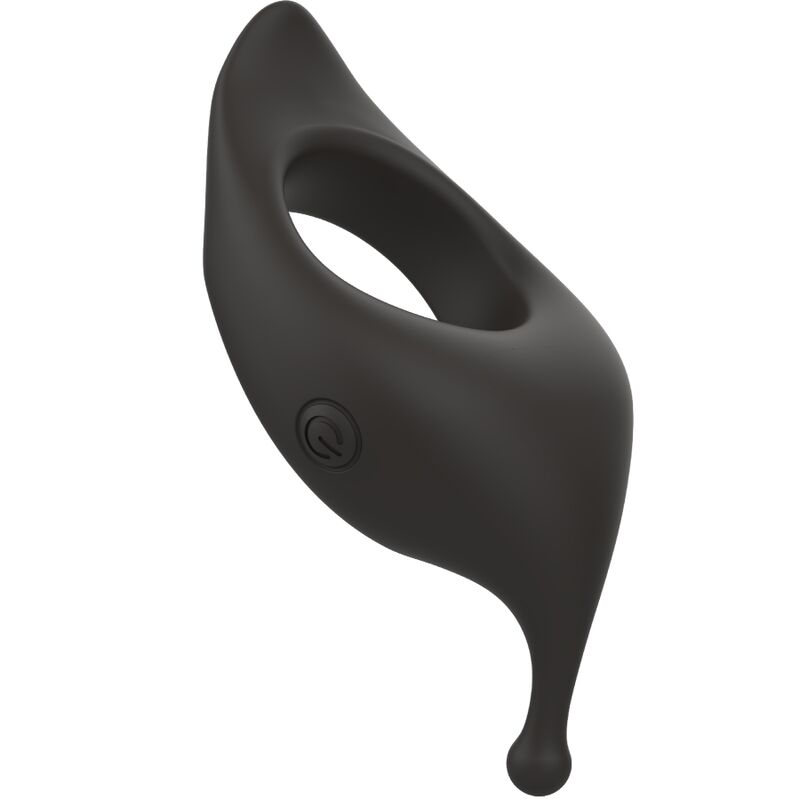 B Swish - Bcharmed Rhythm Infinite Deluxe Anillo Para Pene 15 Vibraciones Negro