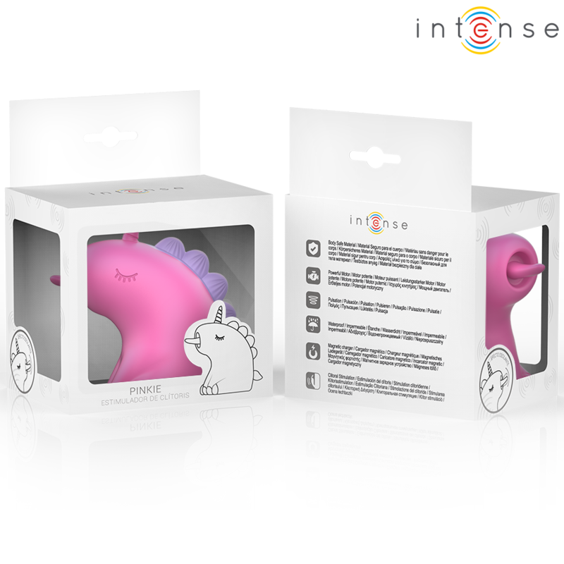 Intense - Pinkie Estimulador Unicornio Fucsia
