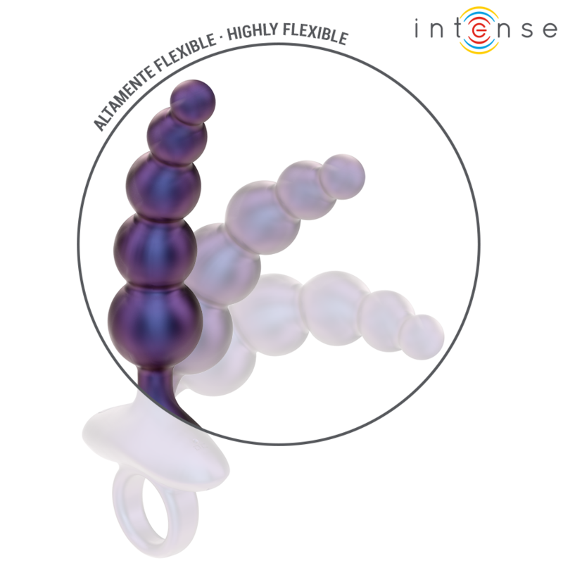 Intense - Tito Plug Anal Vibrador Modelo 3 Control Remoto